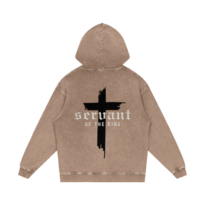 Servant x DVNTRTH | Snow Washed Cotton Hoodie