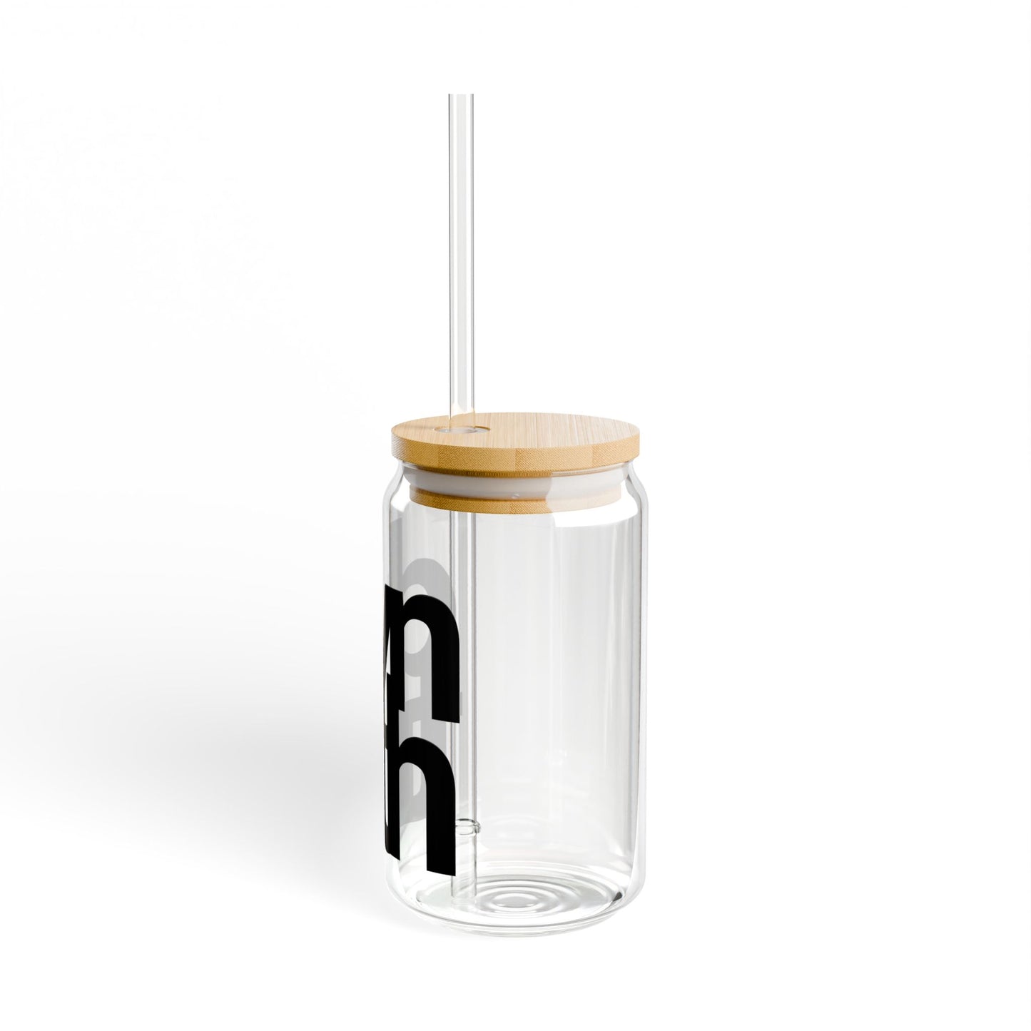 DVNTRTH Stacked | Sipper Glass - Black