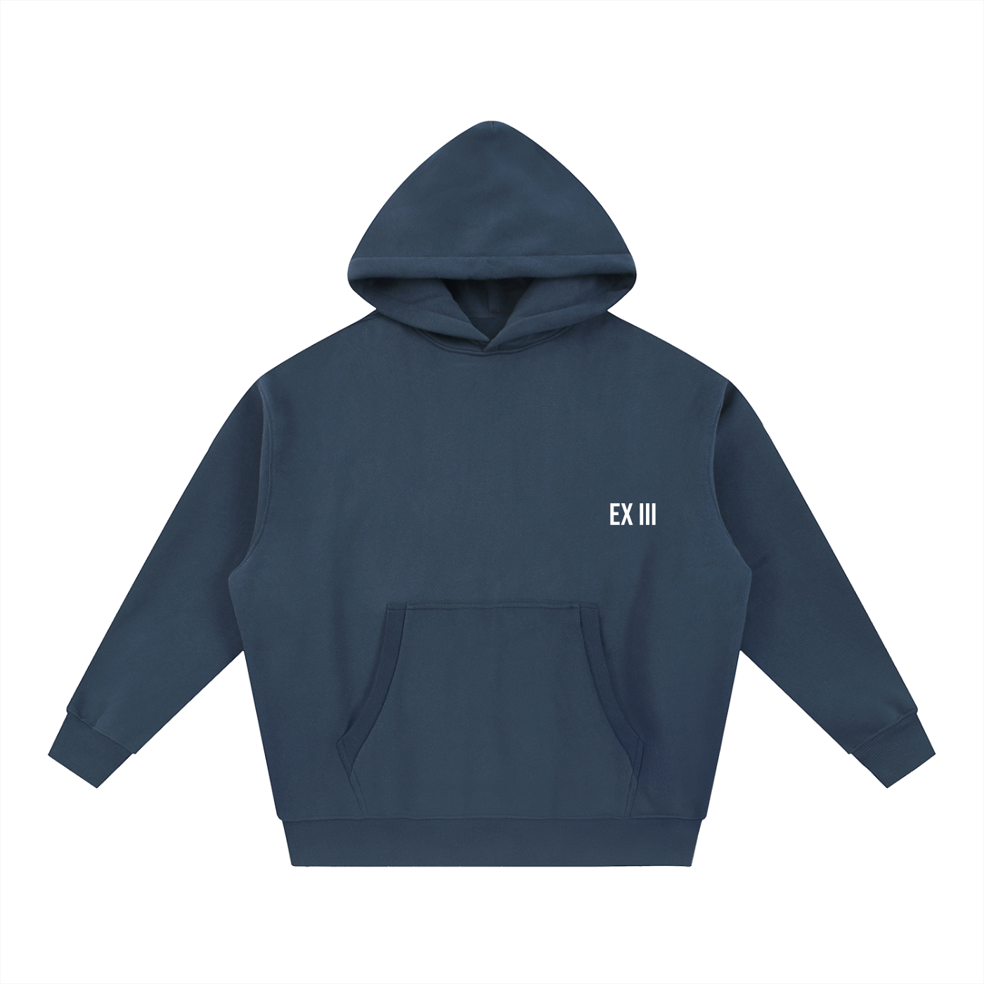 Essential Oversized Boxy Fit Fleece Hoodie