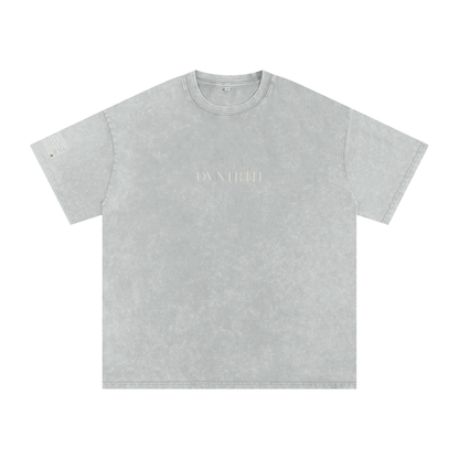 DVNTRTH | Snow Washed Oversized Cotton Tee