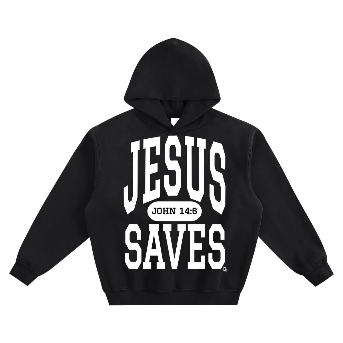 JESUS SAVES Classic | Boxy Hoodie