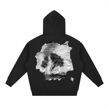 Essential Oversized Boxy Fit Fleece Hoodie