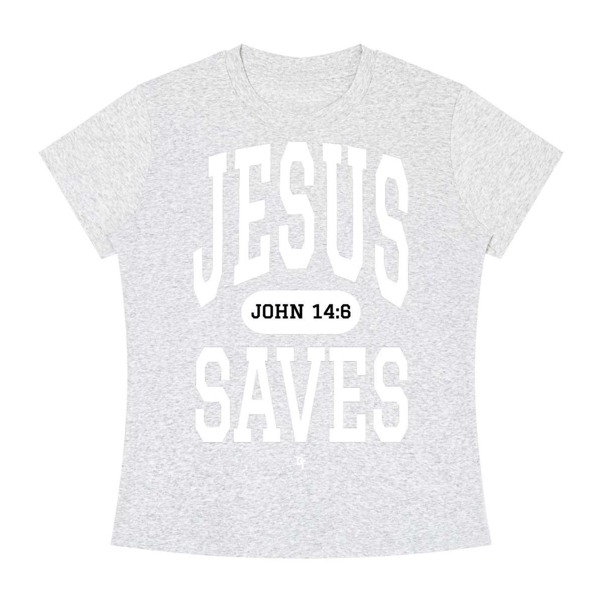 JESUS SAVES Classic | Slim Fit Crewneck Tee