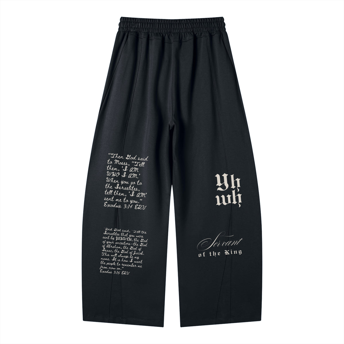 EXO 03 | Wide Leg Panel Sweatpants