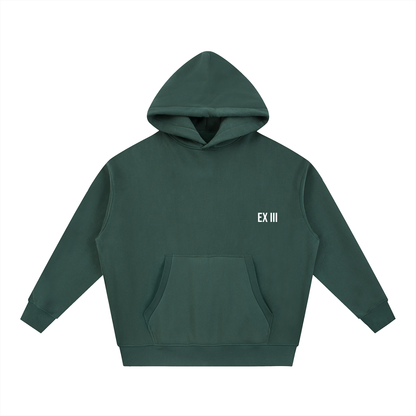 Essential Oversized Boxy Fit Fleece Hoodie