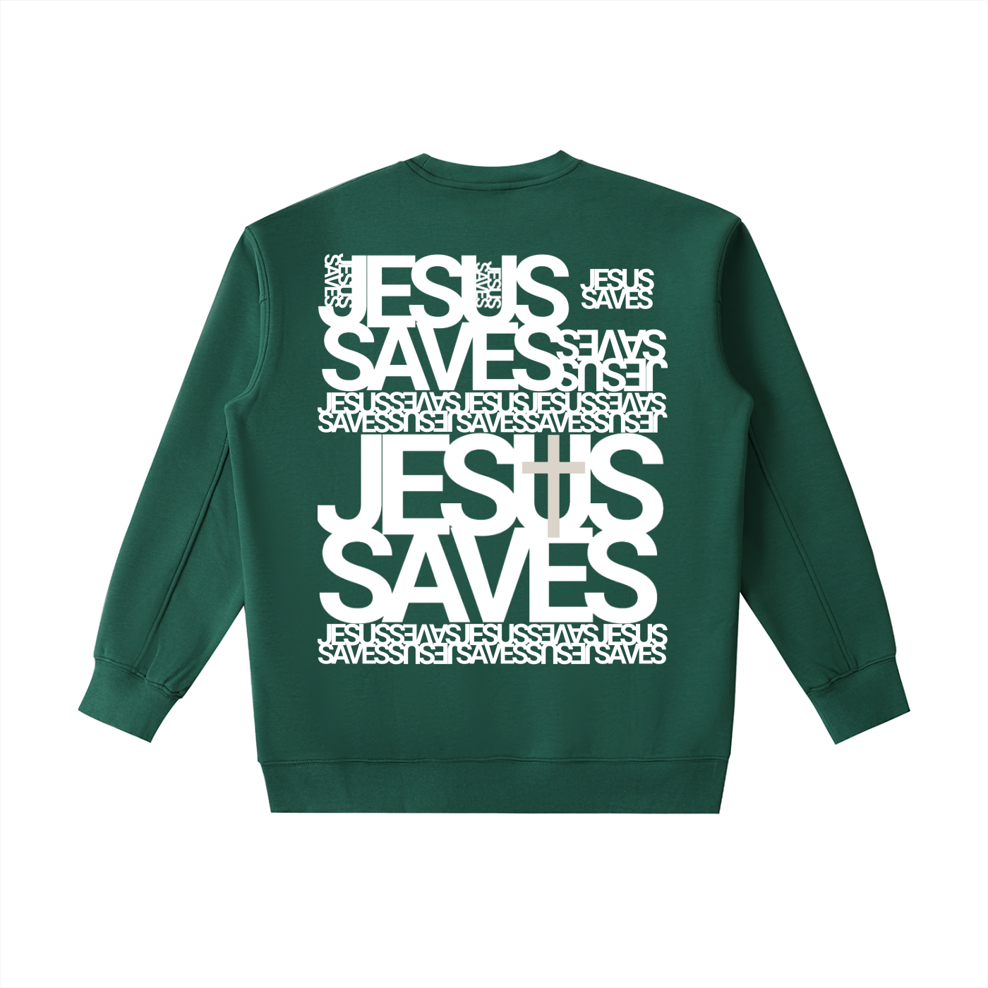 Jesus Saves | Essential Crewneck Sweatshirt