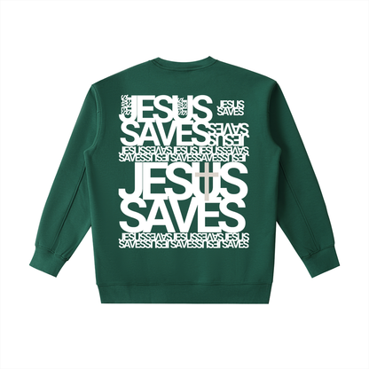 Jesus Saves | Essential Crewneck Sweatshirt