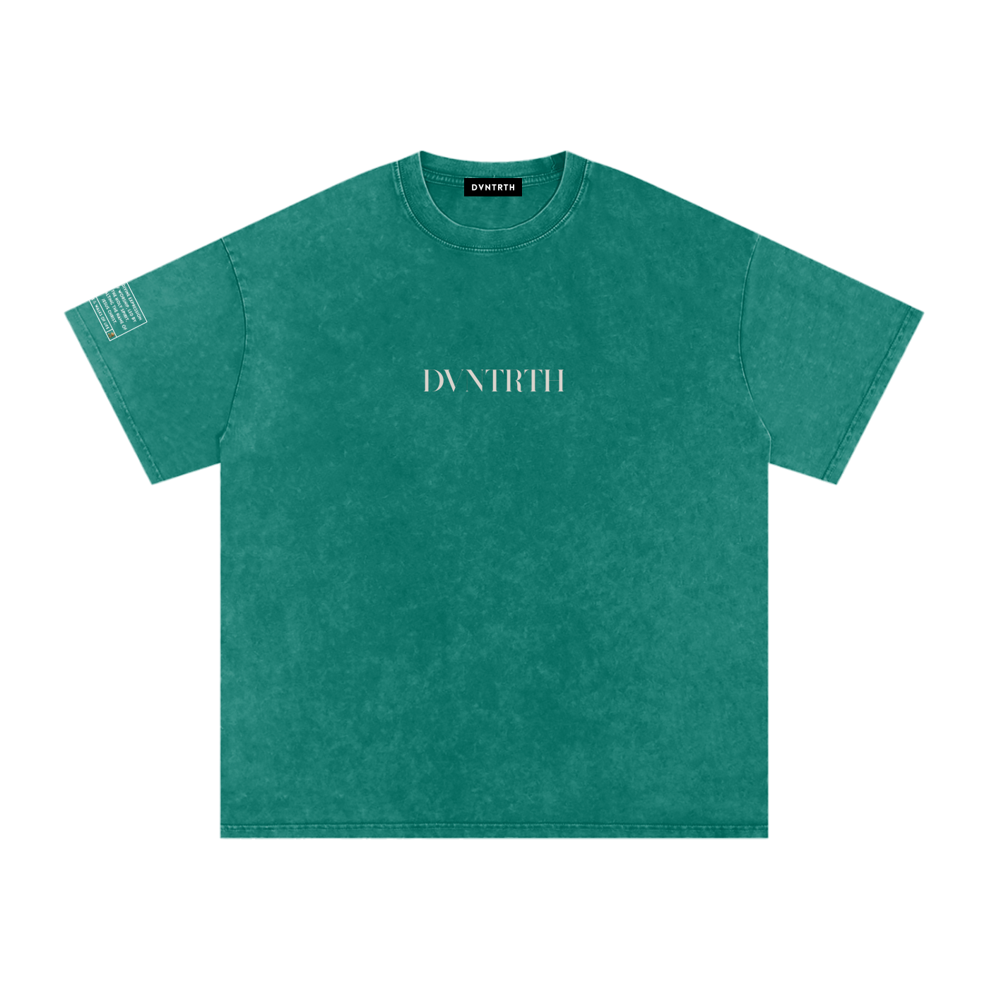 DVNTRTH x Static Flower | Washed Oversized Tee