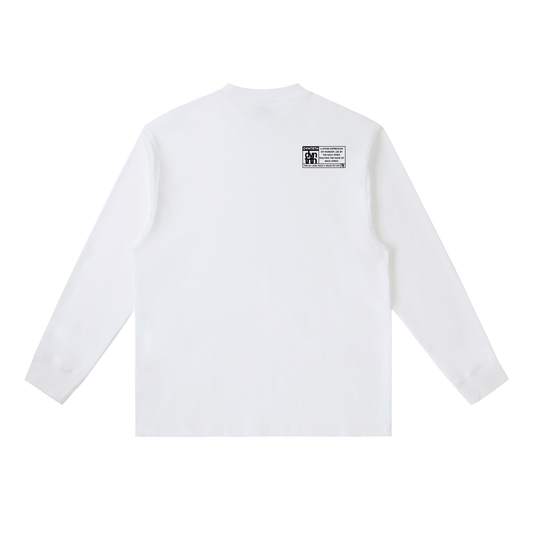JESUS SAVES Classic | Essential Crewneck Long-Sleeve Tee