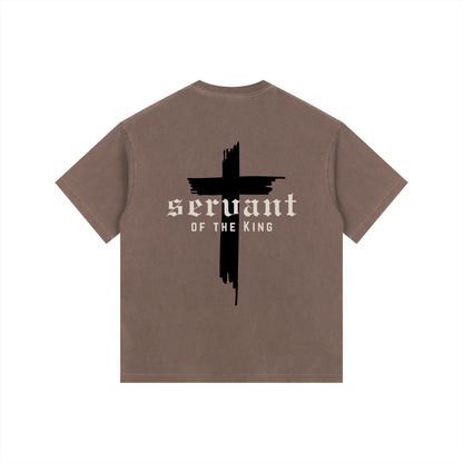 Servant x DVNTRTH | Washed Oversized Cotton Tee