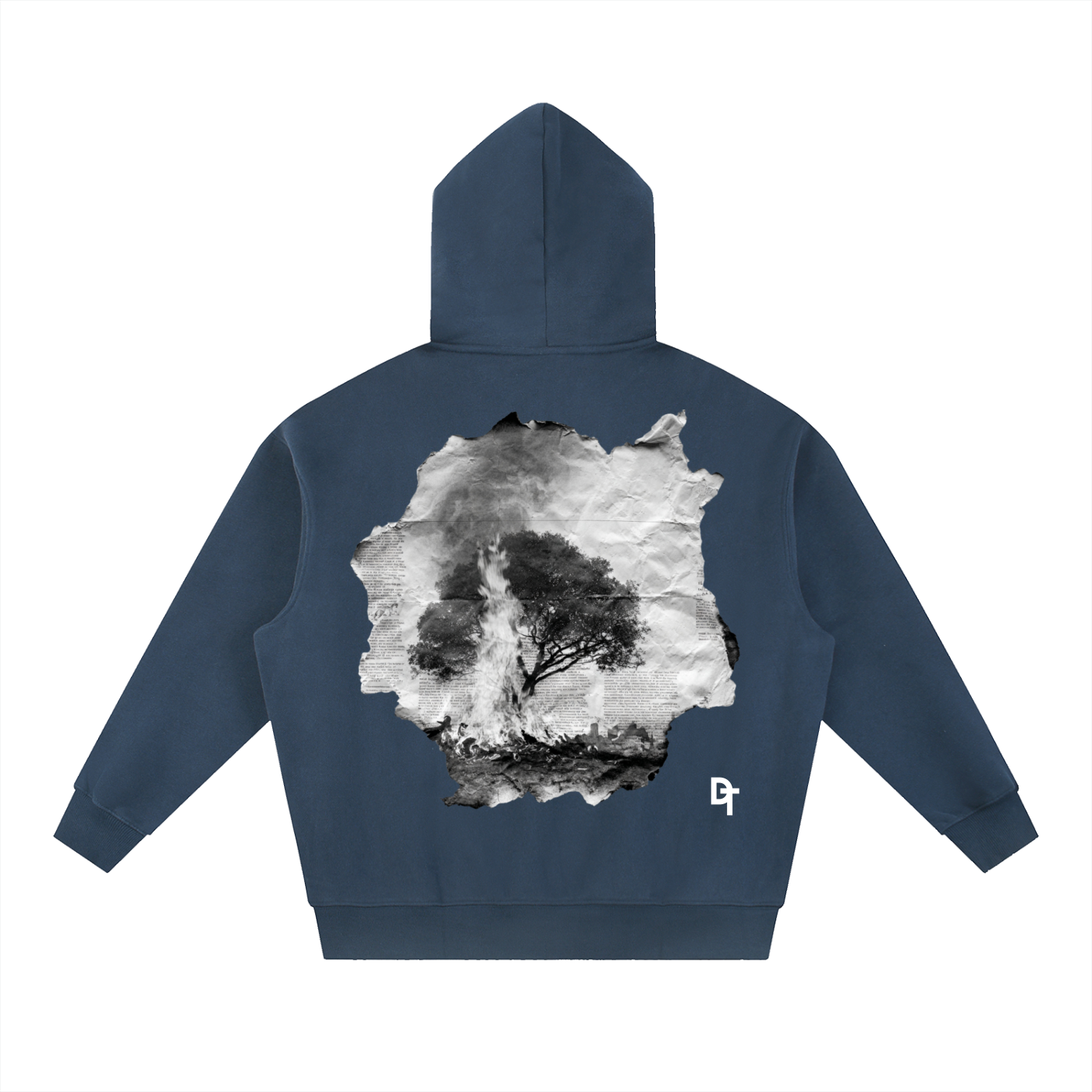 Essential Oversized Boxy Fit Fleece Hoodie