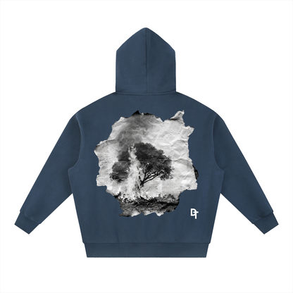 Essential Oversized Boxy Fit Fleece Hoodie