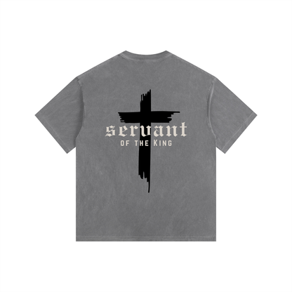 Servant x DVNTRTH | Washed Oversized Cotton Tee