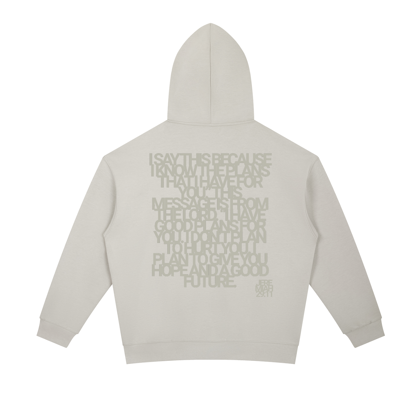 Jeremiah 29:11 | Essential Oversized Hoodie