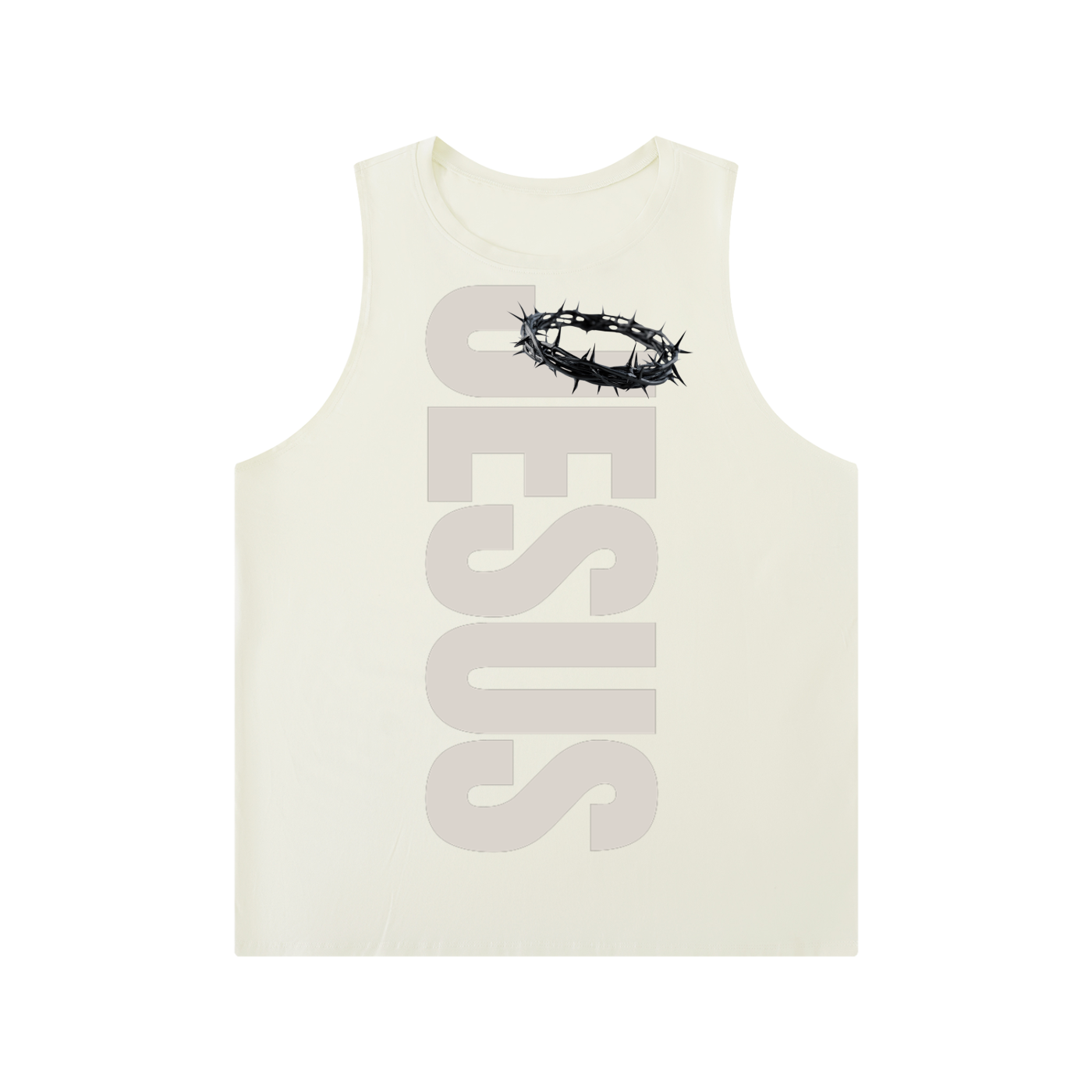 Jesus x Thorn Crown | Crewneck Tank Top