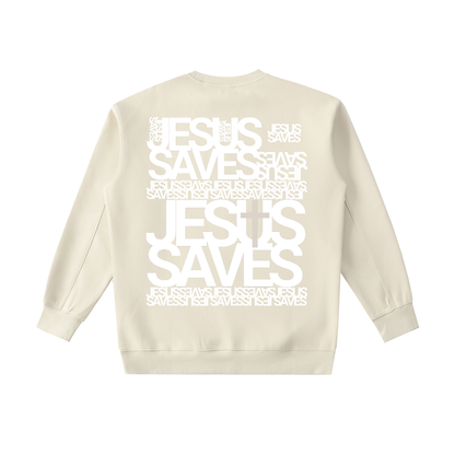 Jesus Saves | Essential Crewneck Sweatshirt
