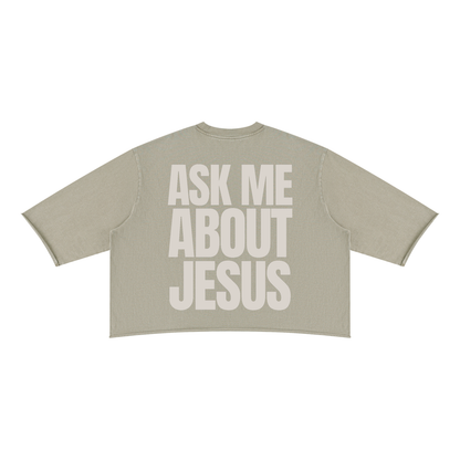 Thorn Crown x Cross | Raw Hem Boxy Tee