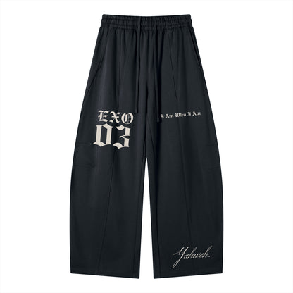 EXO 03 | Wide Leg Panel Sweatpants