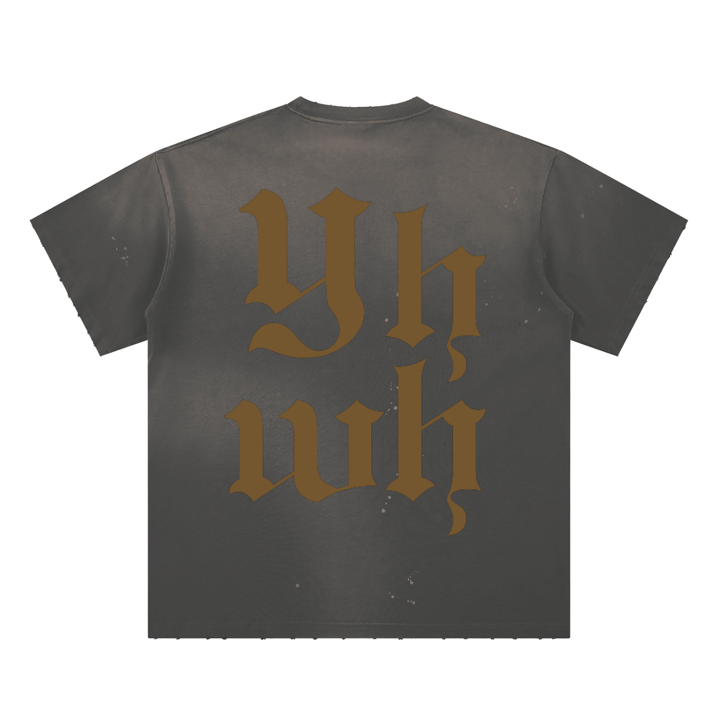 YHWH | Frayed Sunfade Paint Splatter Tee