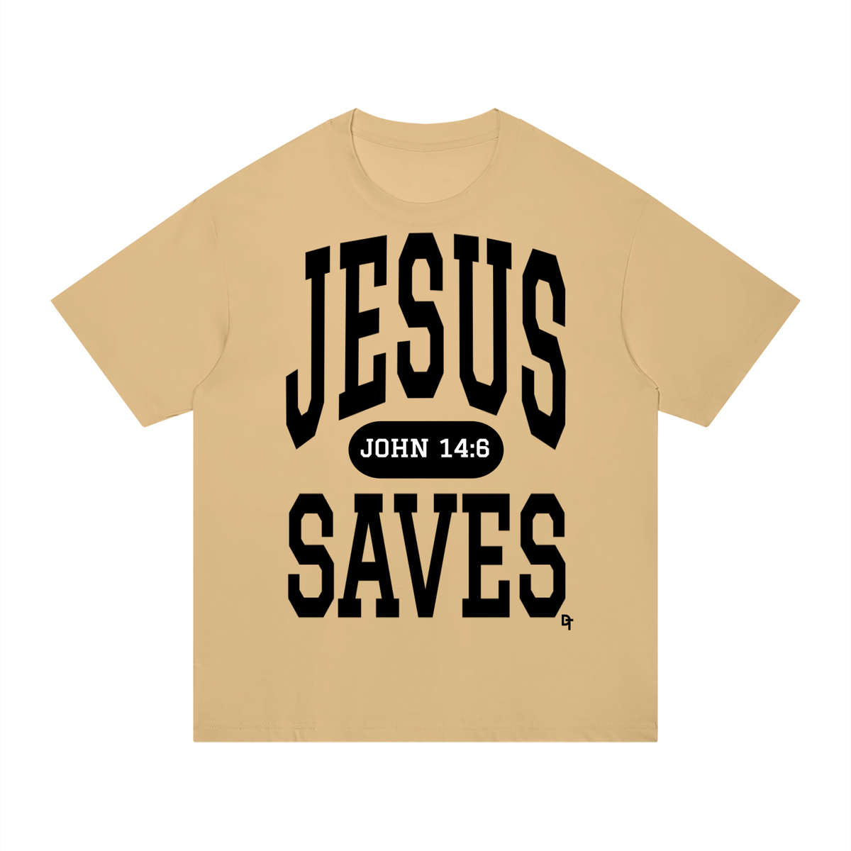 JESUS SAVES Classic | Regular Fit Cotton Tee