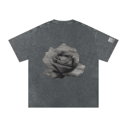 DVNTRTH x Static Flower | Washed Oversized Tee