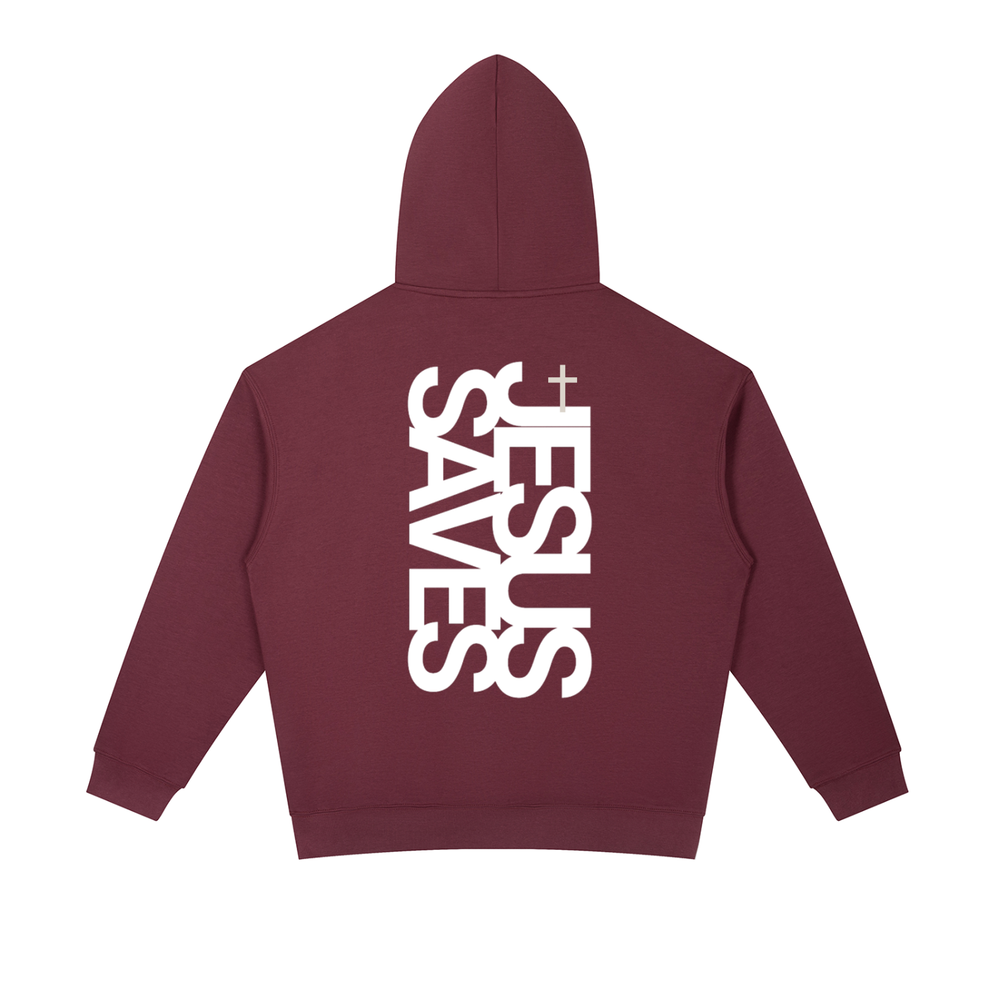 Jesus Saves Vertical | Essential Oversized Hoodie