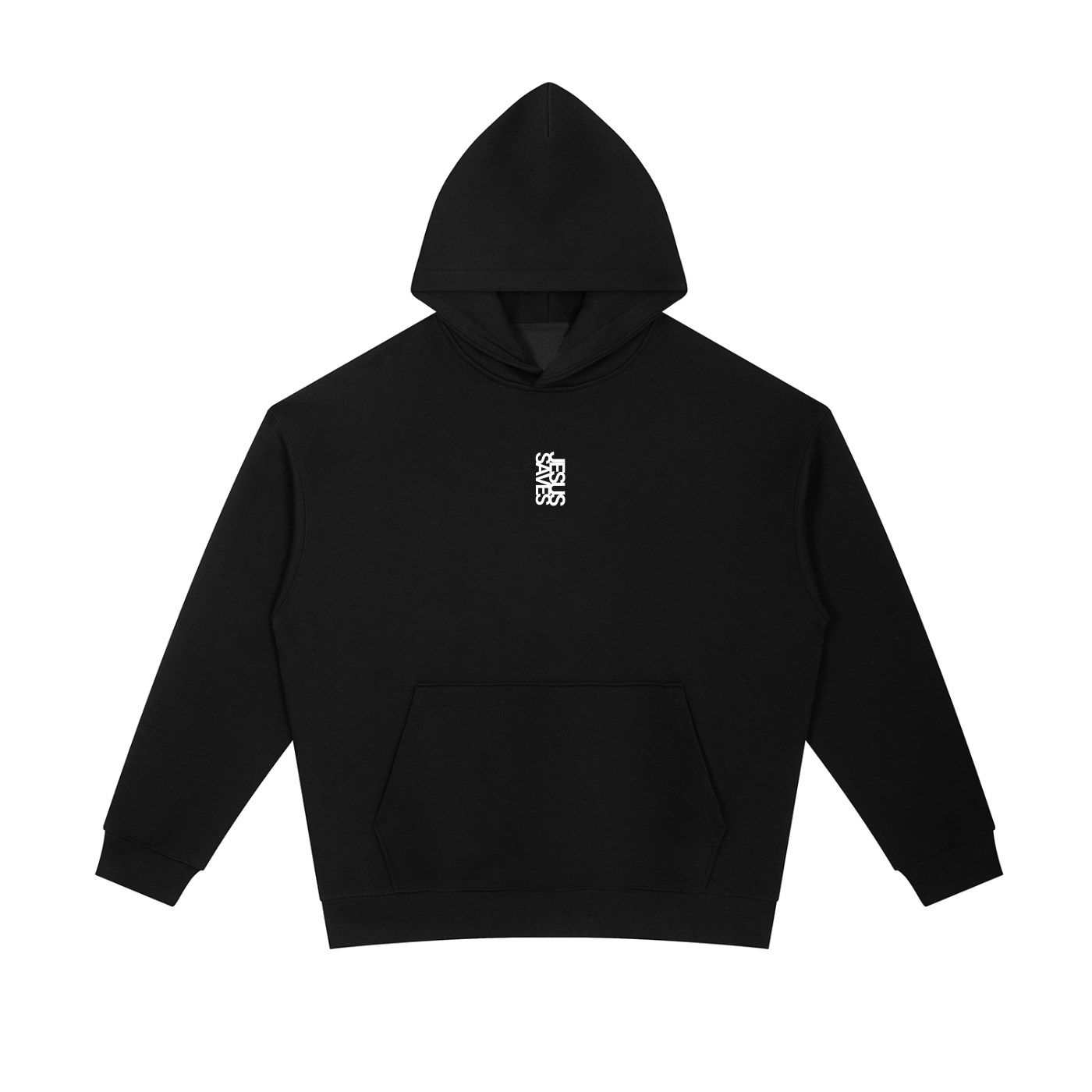 Jesus Saves Vertical | Essential Oversized Hoodie