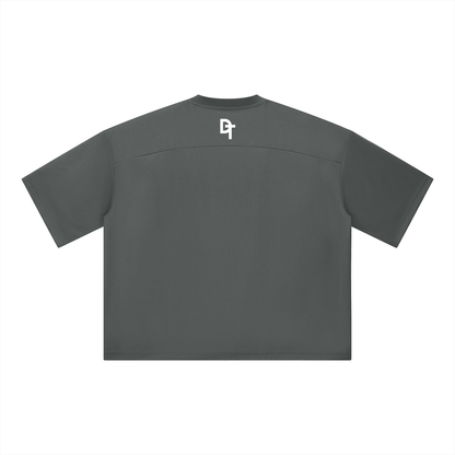 JESUS SAVES Classic | Boxy Mesh Crewneck Tee