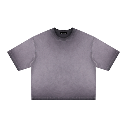 Minimal Reverse Dyed Boxy Tee