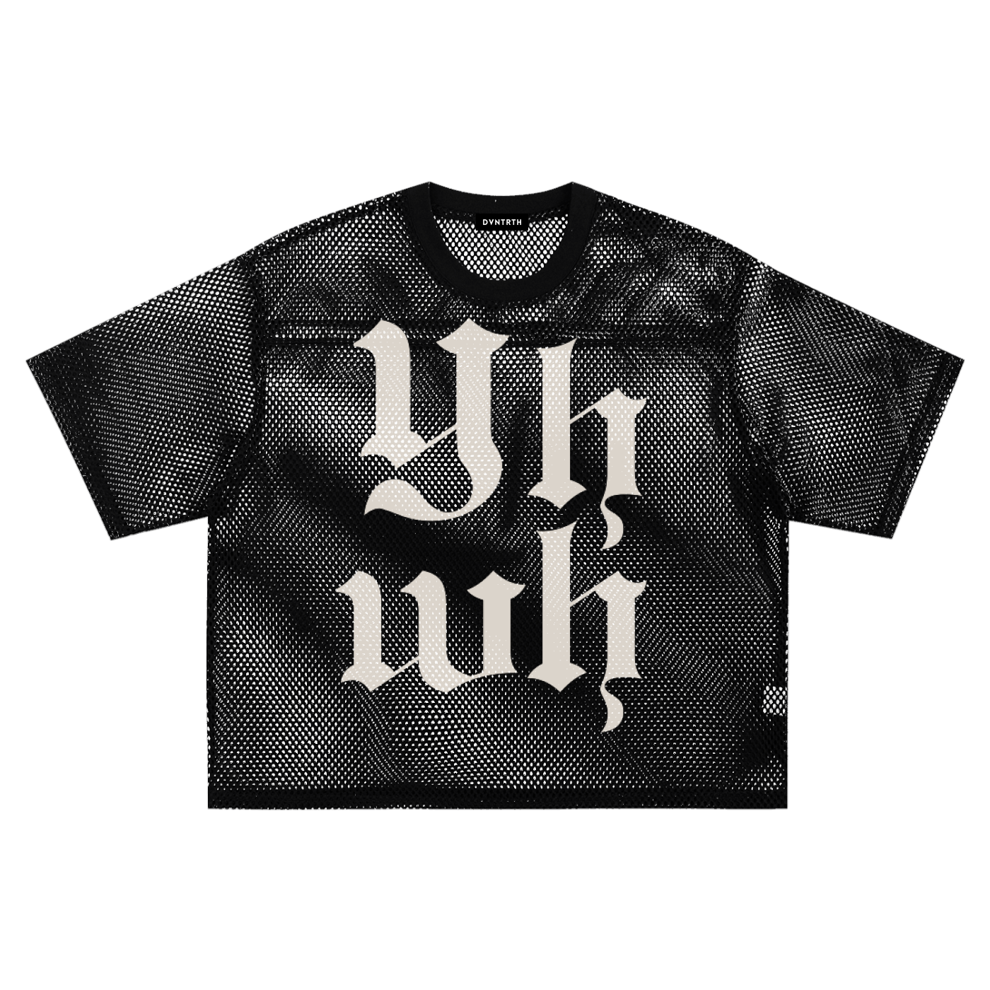 Yhwh x 03 Gold Rose | Mesh Boxy Net Tee
