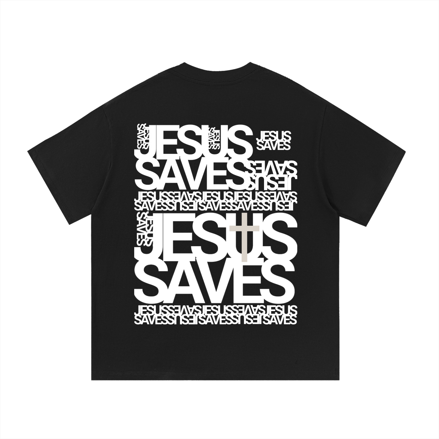 Jesus Saves | Essential Cotton Tee