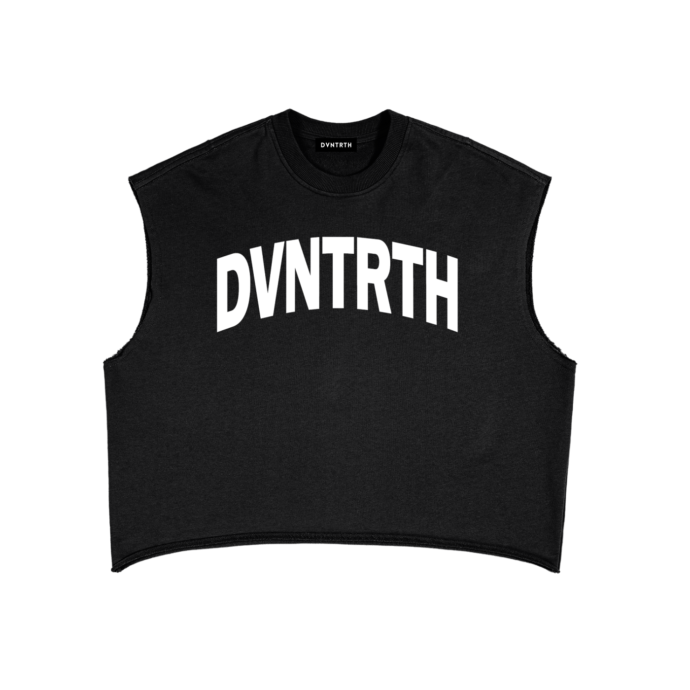 Classic DVNTRTH | Frayed Sleeveless Boxy Sweatshirt