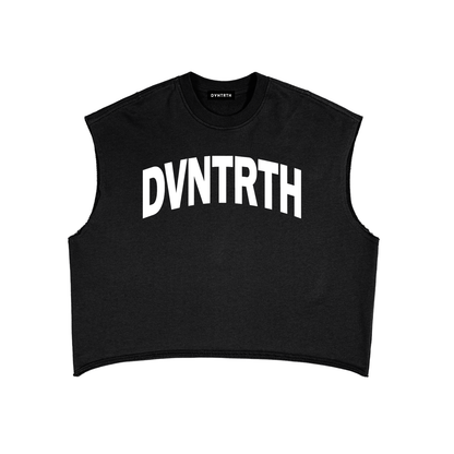 Classic DVNTRTH | Frayed Sleeveless Boxy Sweatshirt