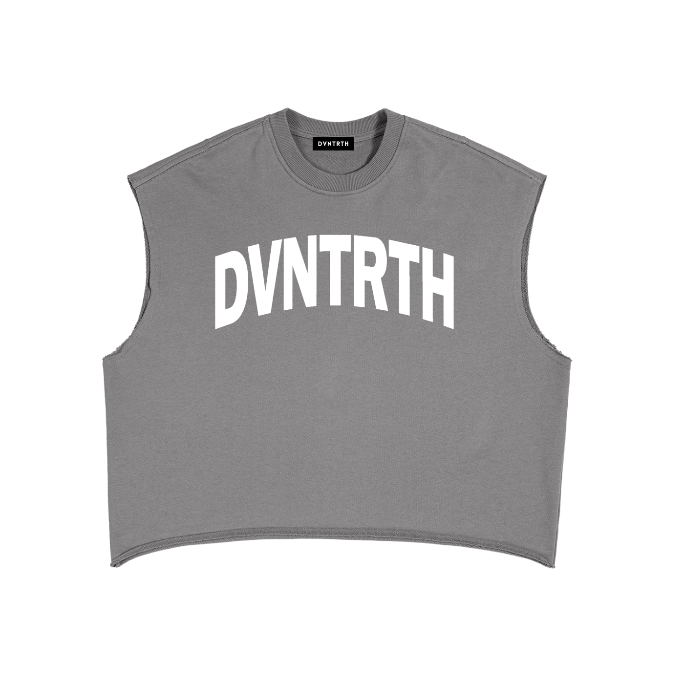 Classic DVNTRTH | Frayed Sleeveless Boxy Sweatshirt