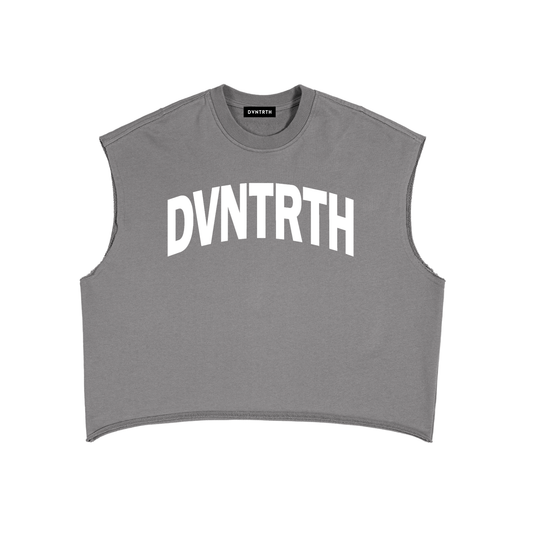 Classic DVNTRTH | Frayed Sleeveless Boxy Sweatshirt