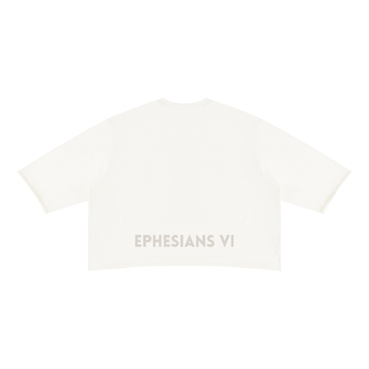 Unisex Mineral Wash Raw Hem Boxy T-Shirt
