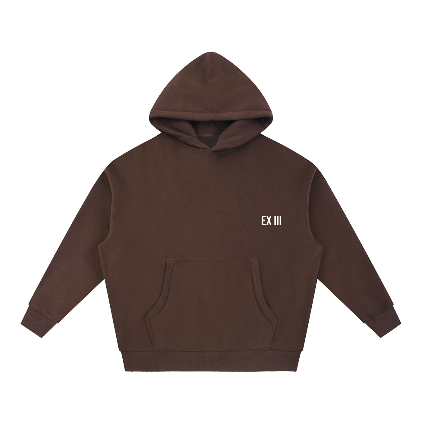 Essential Oversized Boxy Fit Fleece Hoodie