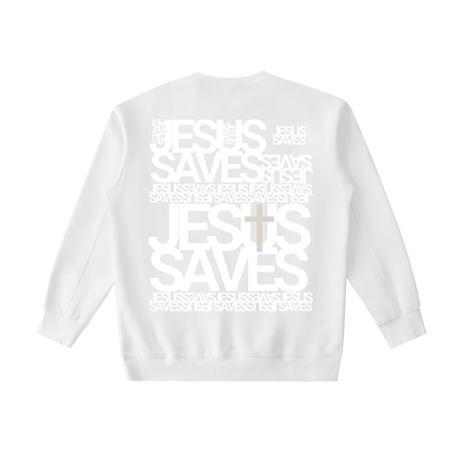 Jesus Saves | Essential Crewneck Sweatshirt