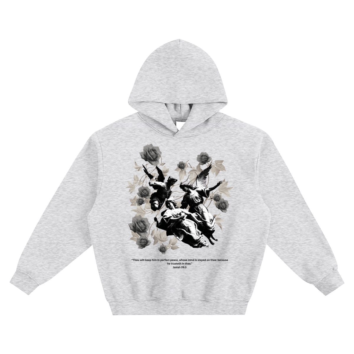 Angels x Static Roses | Boxy Hoodie