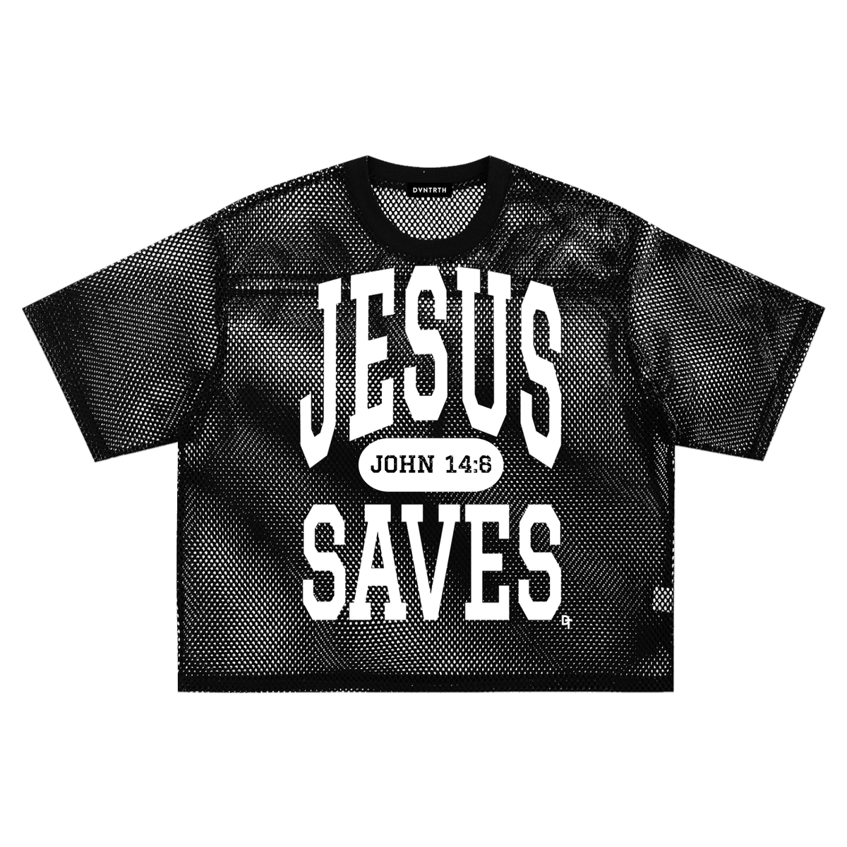 See-through Boxy Net T-Shirt