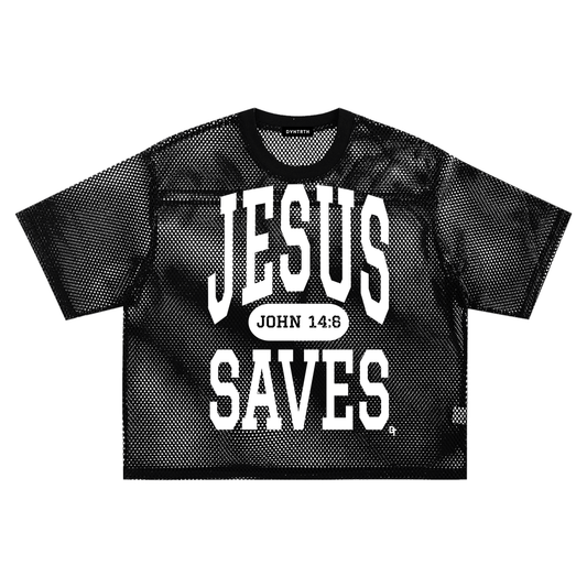 See-through Boxy Net T-Shirt