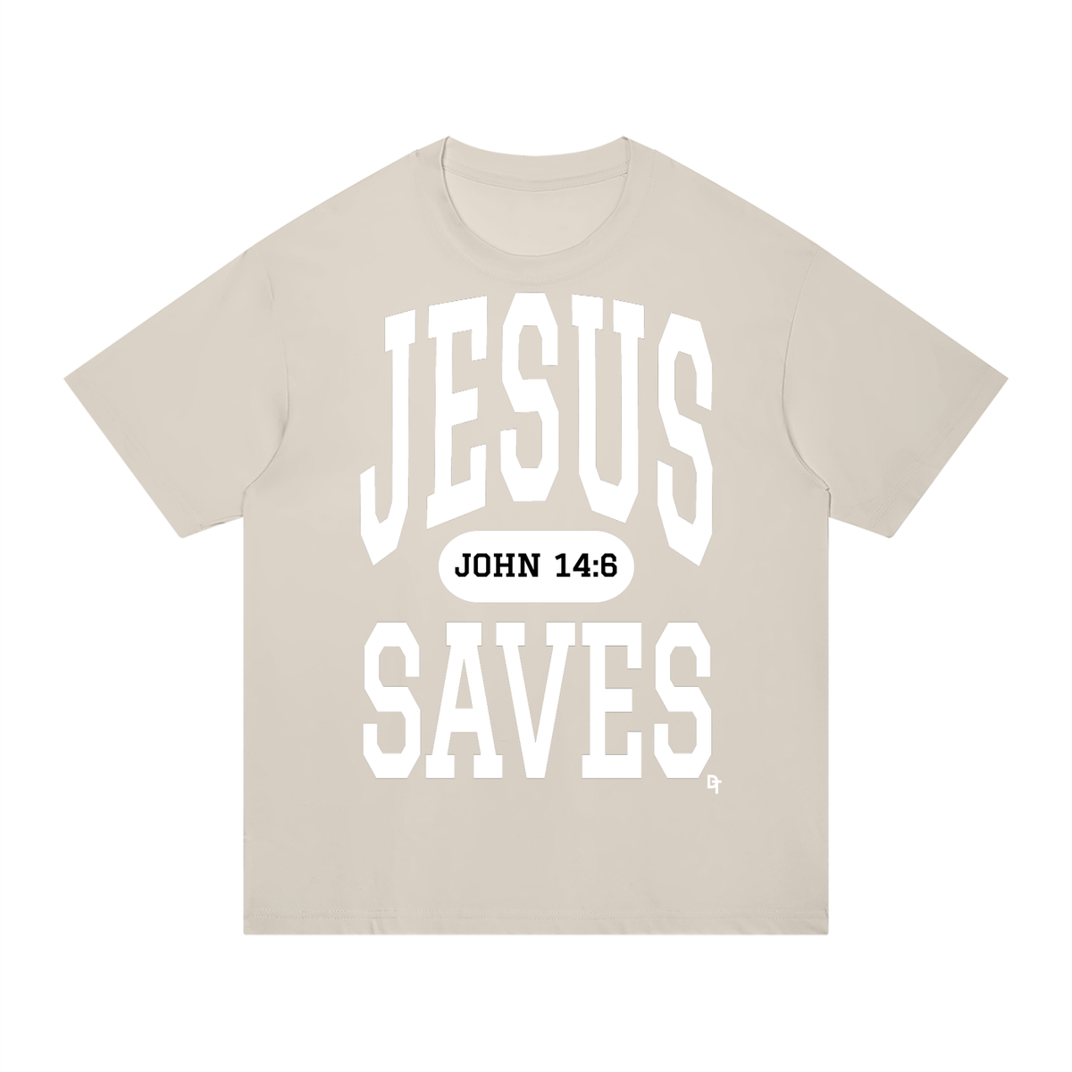 JESUS SAVES Classic | Regular Fit Cotton Tee