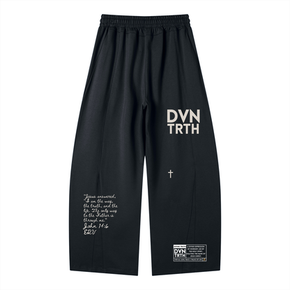 Static Flower x John 14:6 | Wide Leg Panel Sweatpants