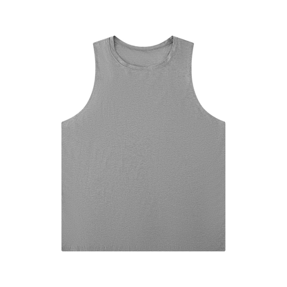 Solid Color Crewneck Tank Top