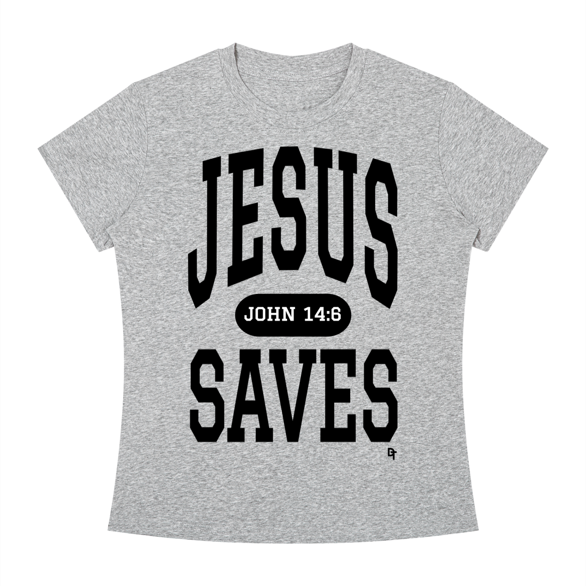 JESUS SAVES Classic | Slim Fit Crewneck Tee