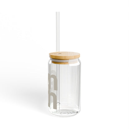 DVNTRTH Stacked | Sipper Glass - Beige