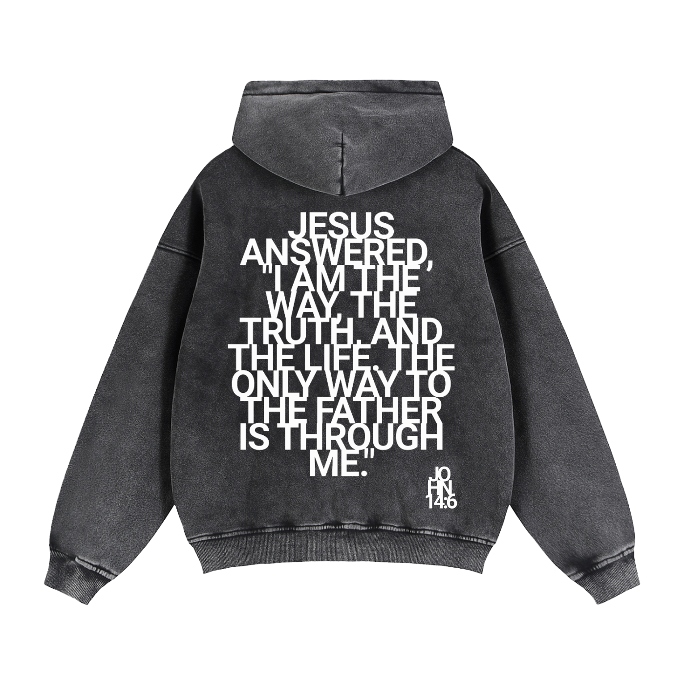 NEW HAVEN Zip-Through Boxy Fleece Hoodie
