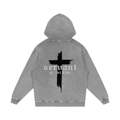 Servant x DVNTRTH | Snow Washed Cotton Hoodie