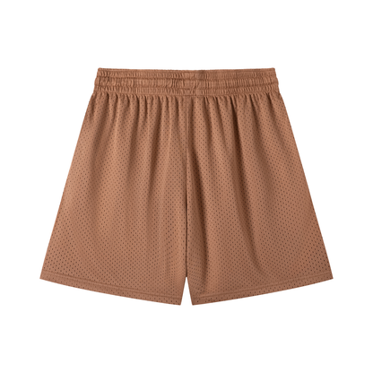 Minimal Mesh Drawstring Shorts
