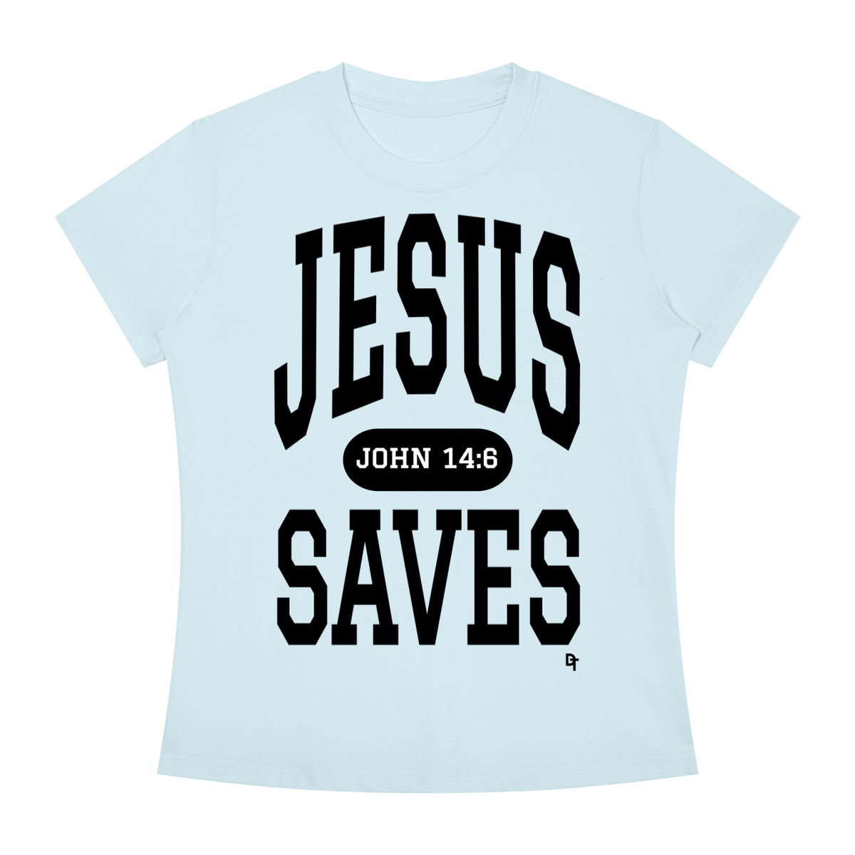 JESUS SAVES Classic | Slim Fit Crewneck Tee